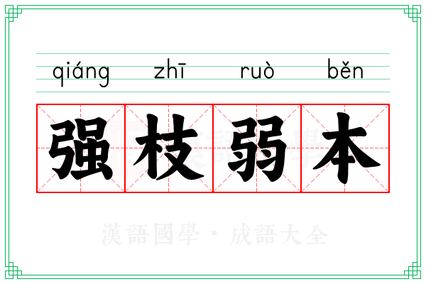 强枝弱本