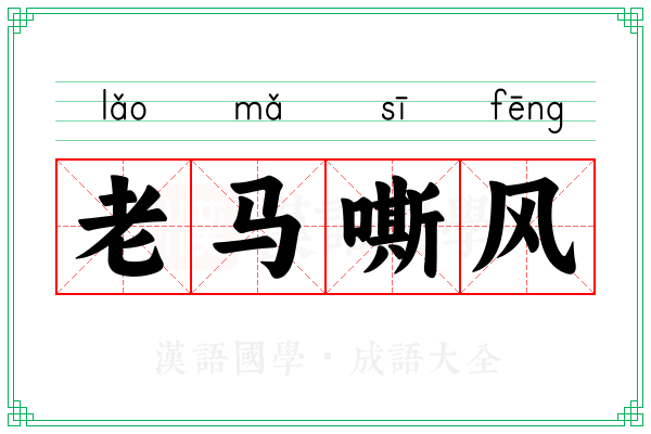 老马嘶风
