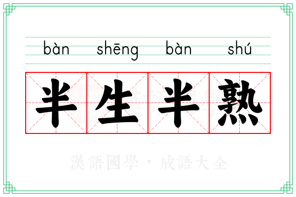 半生半熟