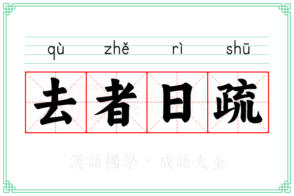 去者日疏