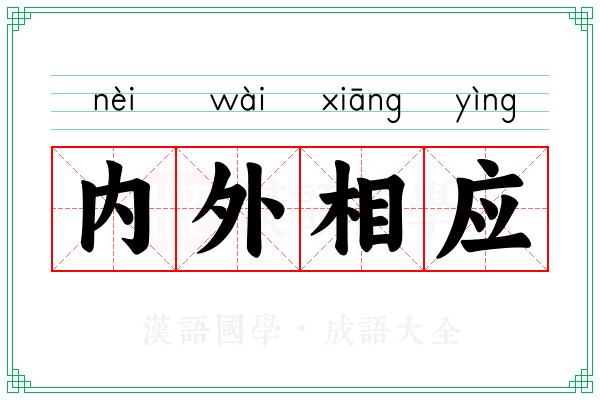 内外相应