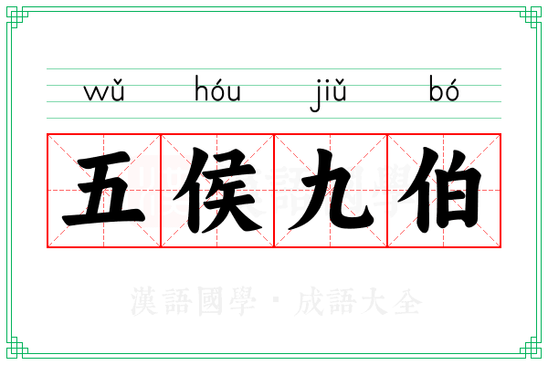 五侯九伯