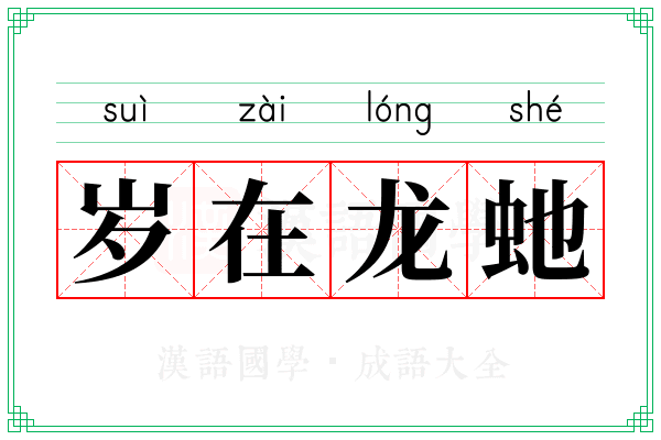 岁在龙虵