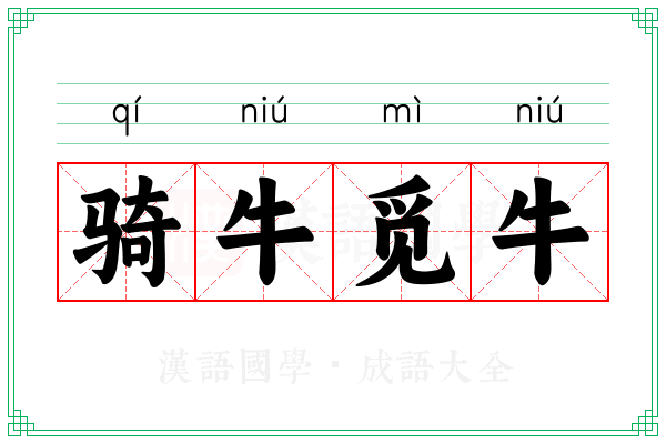 骑牛觅牛