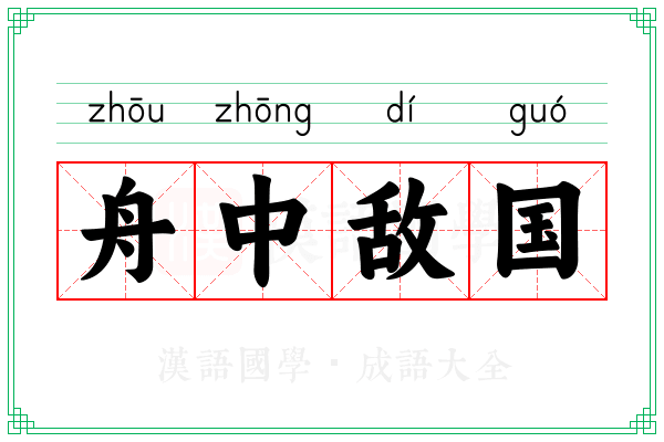 舟中敌国