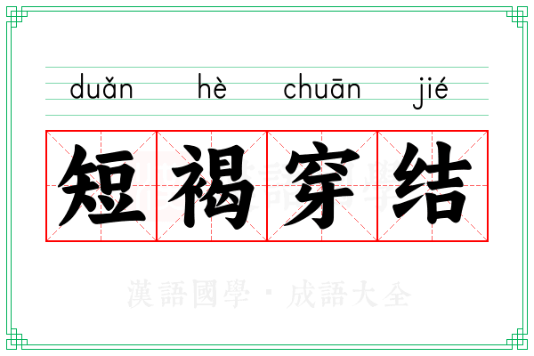 短褐穿结
