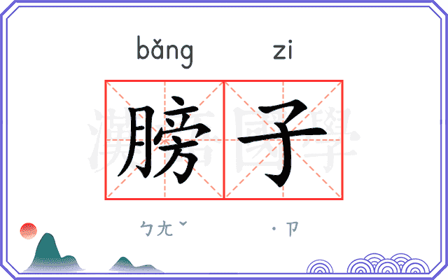 膀子