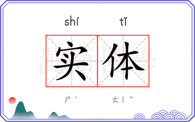 实体