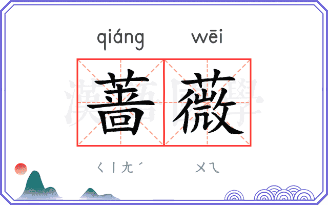 蔷薇