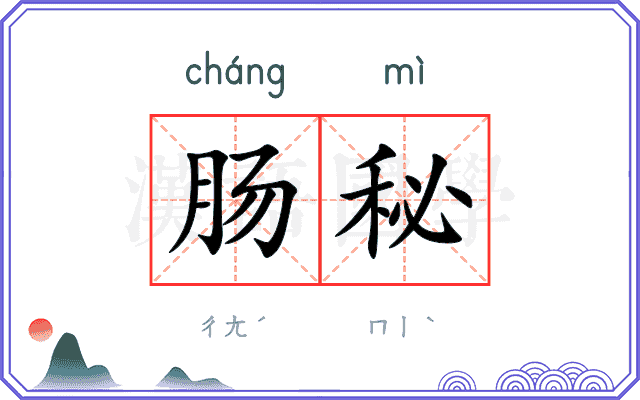 肠秘