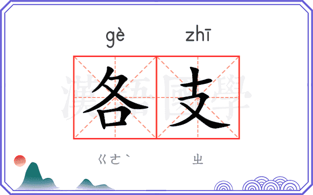 各支