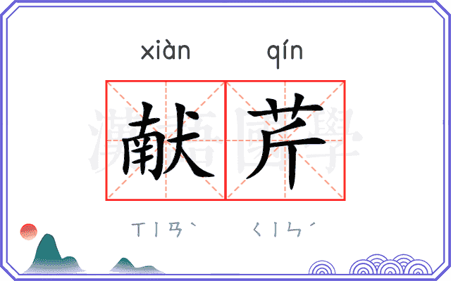 献芹
