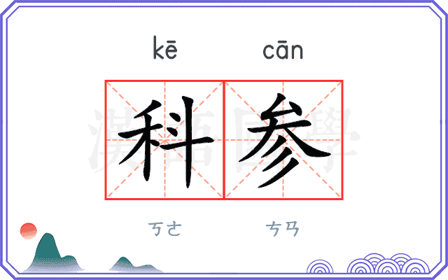 科参