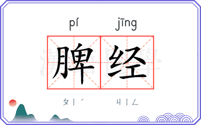 脾经