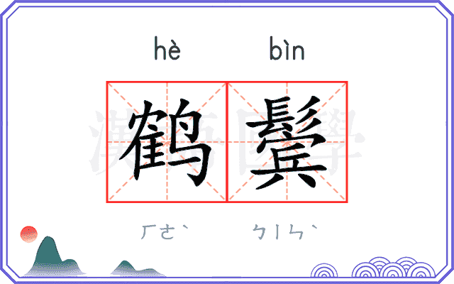 鹤鬓