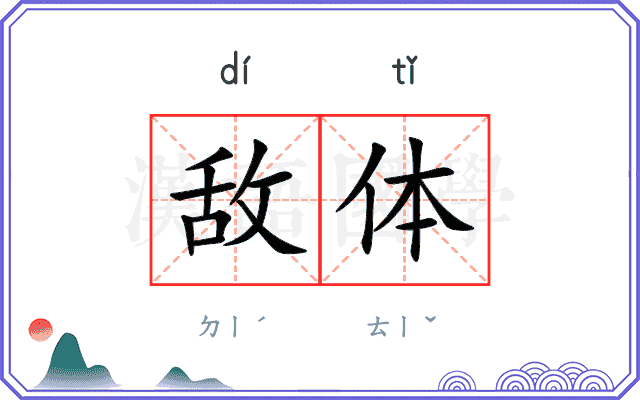 敌体