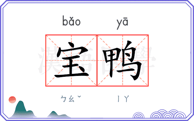 宝鸭