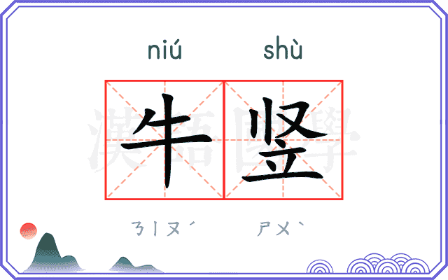 牛竖