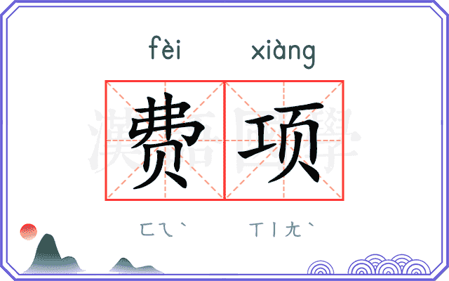 费项