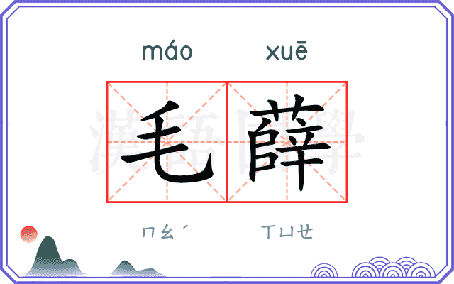 毛薛