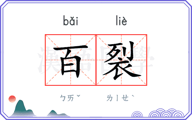 百裂