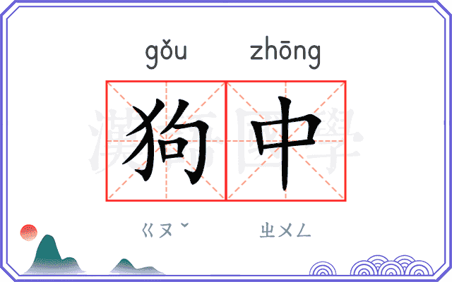 狗中