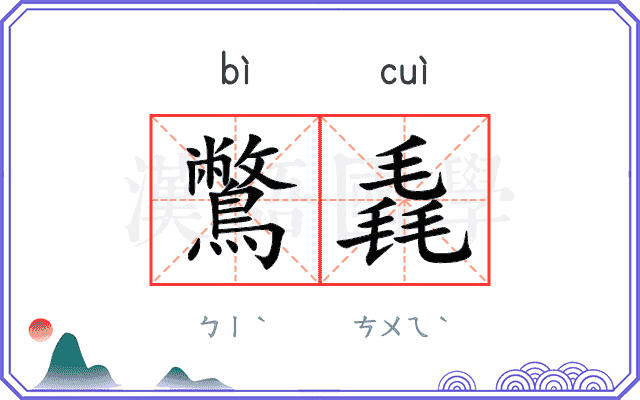 鷩毳