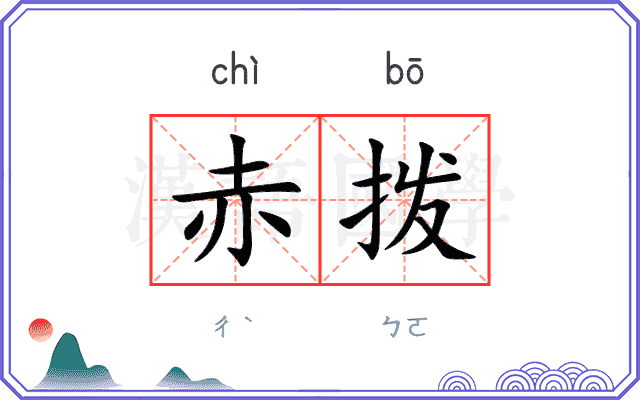 赤拨