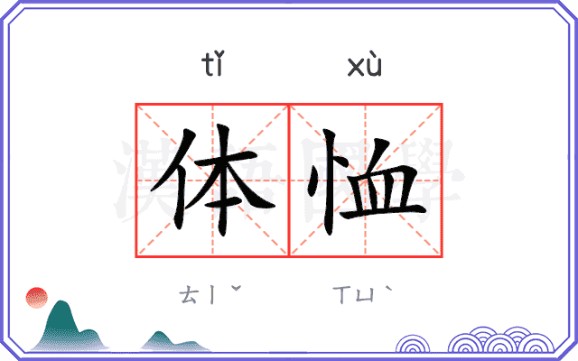 体恤