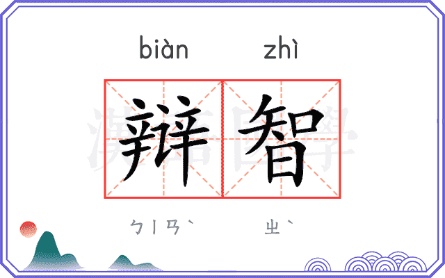 辩智