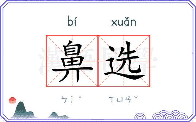 鼻选