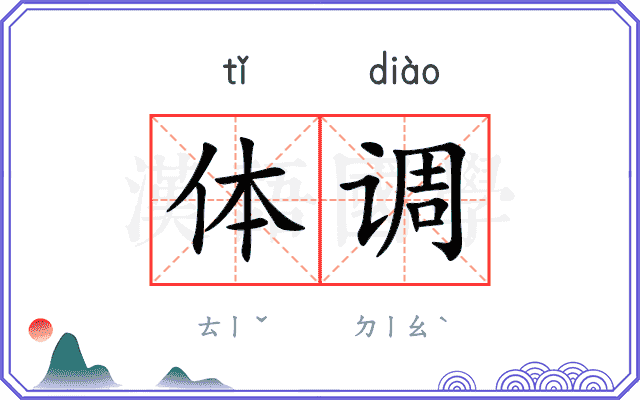 体调