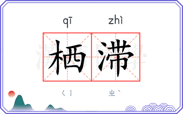 栖滞