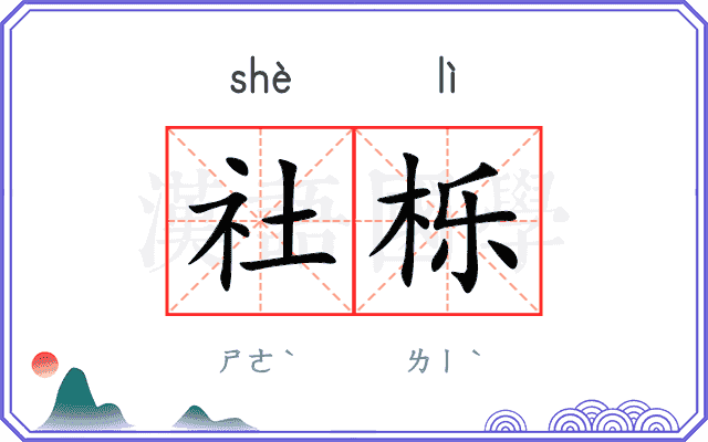 社栎