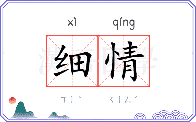 细情
