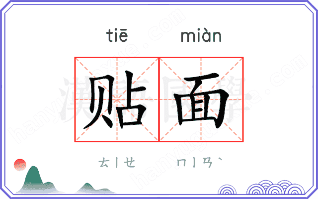 贴面