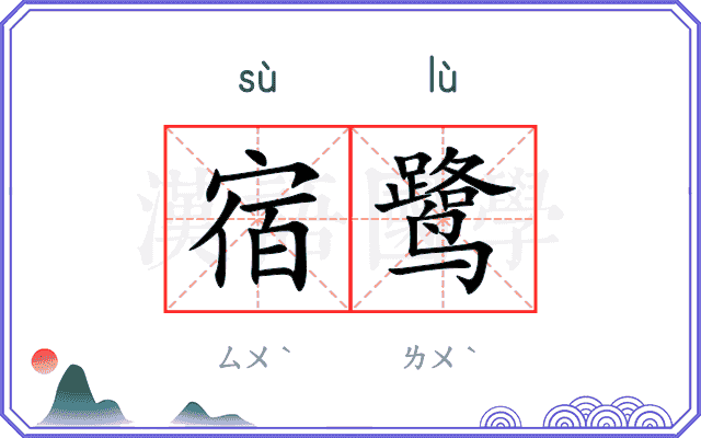宿鹭