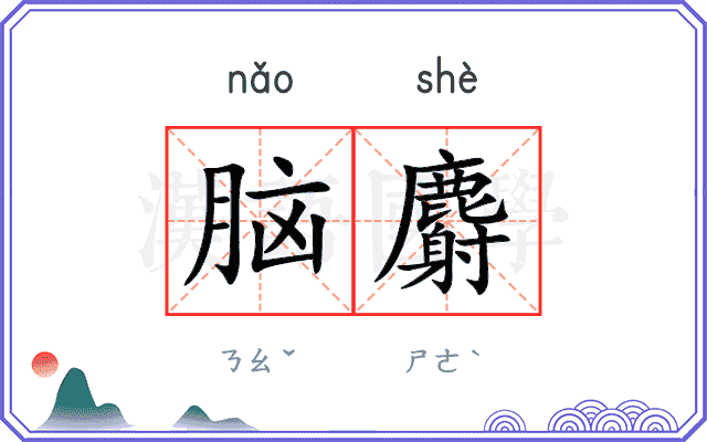 脑麝