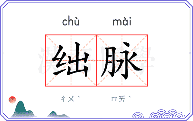 绌脉