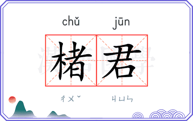 楮君