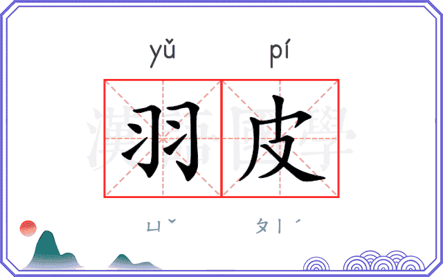 羽皮