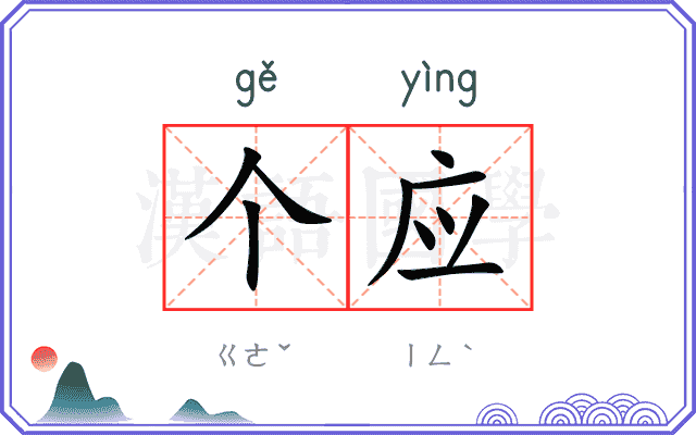 个应