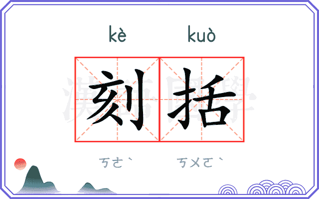 刻括