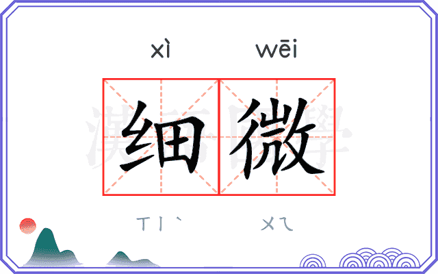 细微