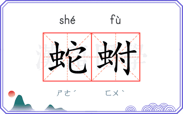 蛇蚹