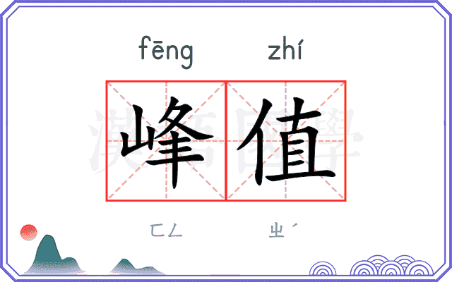 峰值