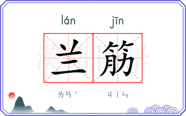 兰筋