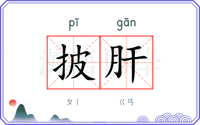 披肝