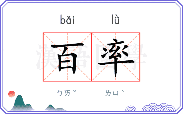 百率