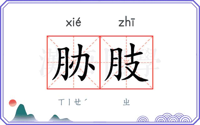 胁肢